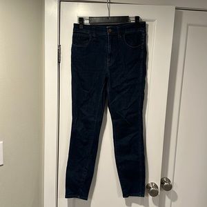 Madewell 10” high riser skinny skinny size 27
